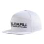 View SMSUSA White  6 Panel Laser Cut Cap Full-Sized Product Image 1 of 2